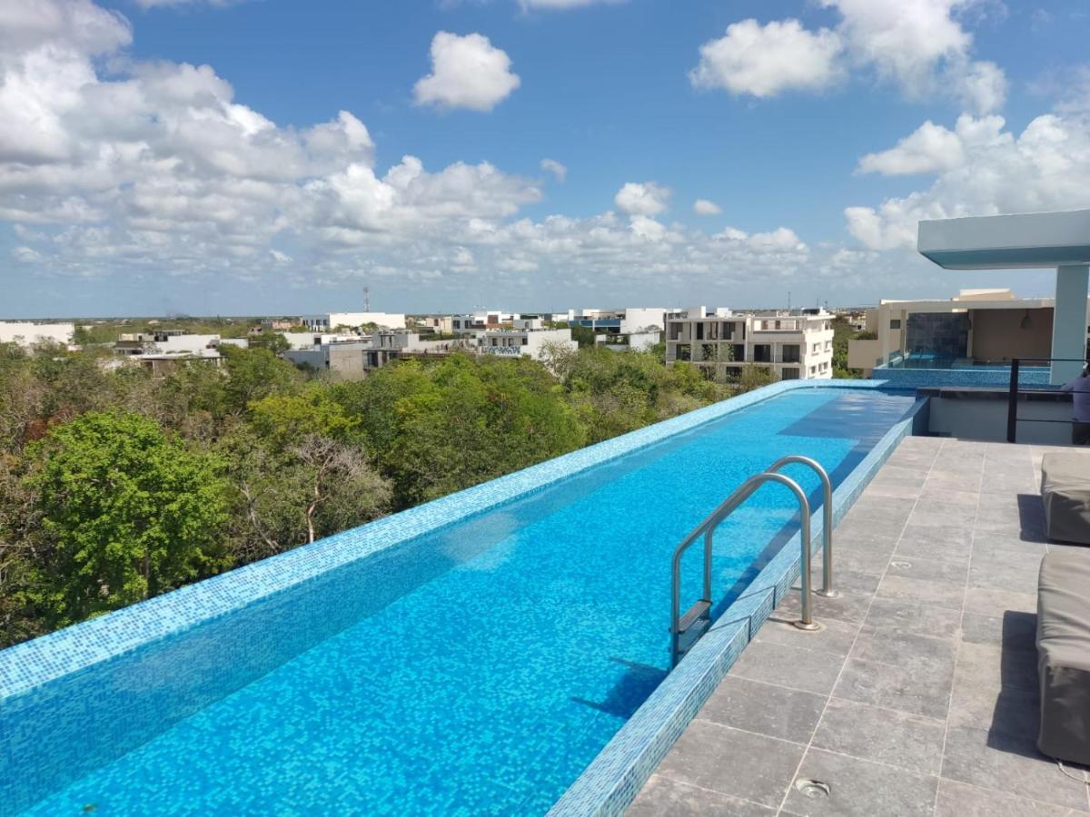Nuevo Estudio Con Terraza Totalmente Equipado Tulum Aldea Zama Εξωτερικό φωτογραφία