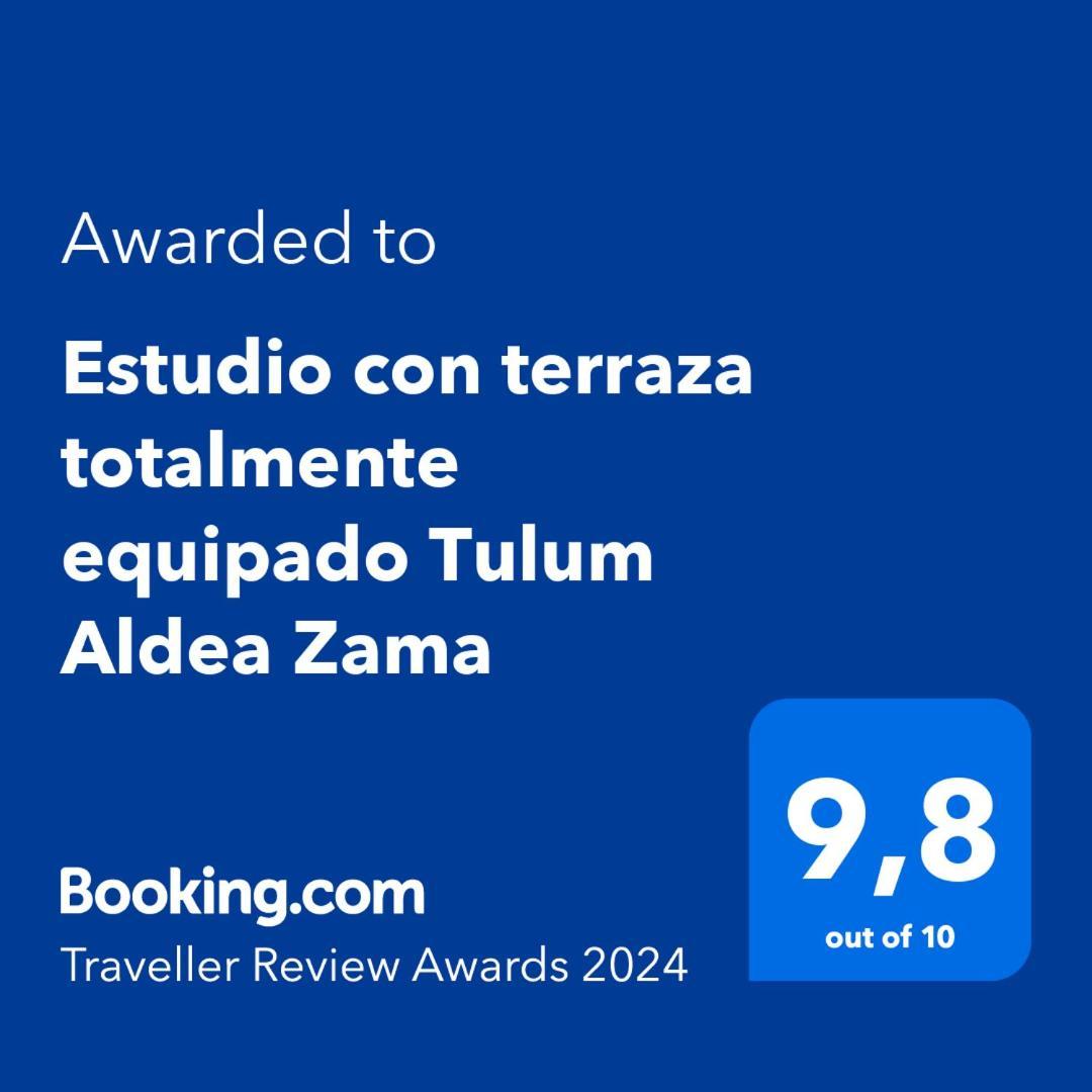 Nuevo Estudio Con Terraza Totalmente Equipado Tulum Aldea Zama Εξωτερικό φωτογραφία
